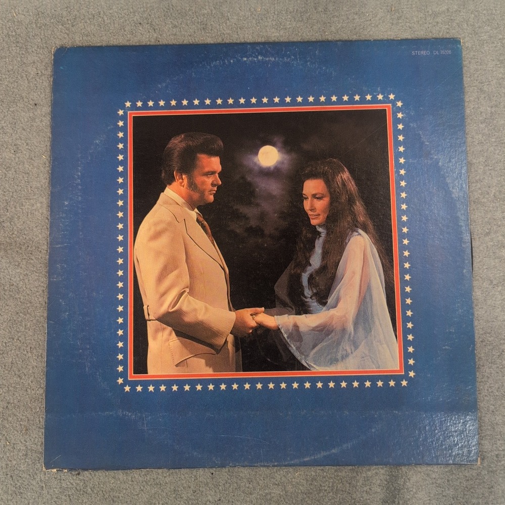 Loretta Lynn Conway Twitty Lead Me On Vinyl LP Decca DL 75326 Country Music 1971 - Picture 1 of 2